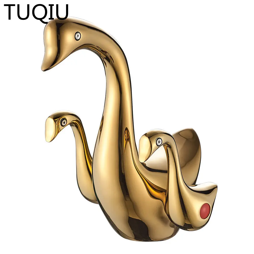 Chrome/Gold/Black Oil Brushed Basin Faucet brass bathroom faucet double handle Swan Wash Faucet Hot and Cold Sink Faucet Mixer
Chrome/Gold/Black Oil Brushed Basin Faucet brass bathroom faucet double handle Swan Wash Faucet Hot and Cold Sink Faucet Mixer