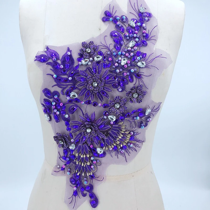 1Piece Beautiful Lace Fabric Sewing Supplies Rhinestone Lace Applique Trim Decoration Accessories Purple Blue Gray Black Craft
1Piece Beautiful Lace Fabric Sewing Supplies Rhinestone Lace Applique Trim Decoration Accessories Purple Blue Gray Black Craft
