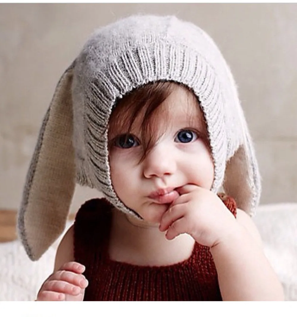 New Autumn Winter Unisex Kids Baby Girls & Boys Knitted Hat Cute Rabbit Long Ear Hat Baby Bonnet Photo Props
New Autumn Winter Unisex Kids Baby Girls & Boys Knitted Hat Cute Rabbit Long Ear Hat Baby Bonnet Photo Props