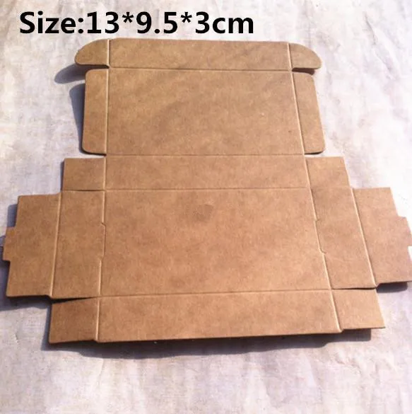 50pcs/lot Kraft Paper Boxes 13*9.5*3cm DIY Craft Gift Jewelry Handmade Soap Storage Box Candy Package Aircraft Box
50pcs/lot Kraft Paper Boxes 13*9.5*3cm DIY Craft Gift Jewelry Handmade Soap Storage Box Candy Package Aircraft Box