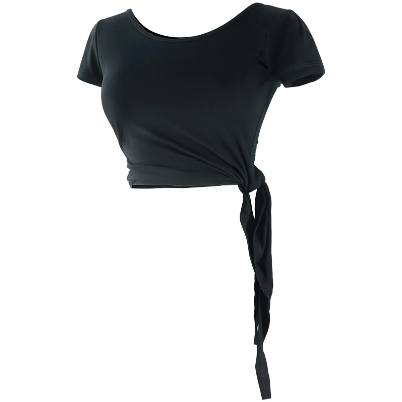 Women Yoga Top Short Sleeve Shirt Sport Fitness Shirt Girls T Shirt Black Dance Clothes Gym Top Gymnastic Wear
Women Yoga Top Short Sleeve Shirt Sport Fitness Shirt Girls T Shirt Black Dance Clothes Gym Top Gymnastic Wear
