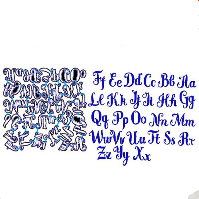 YLCD1170 Alphabet Metal Cutting Dies For Scrapbooking Stencils DIY Album Cards Decoration Embossing Folder Craft Die Cuts New
YLCD1170 Alphabet Metal Cutting Dies For Scrapbooking Stencils DIY Album Cards Decoration Embossing Folder Craft Die Cuts New
