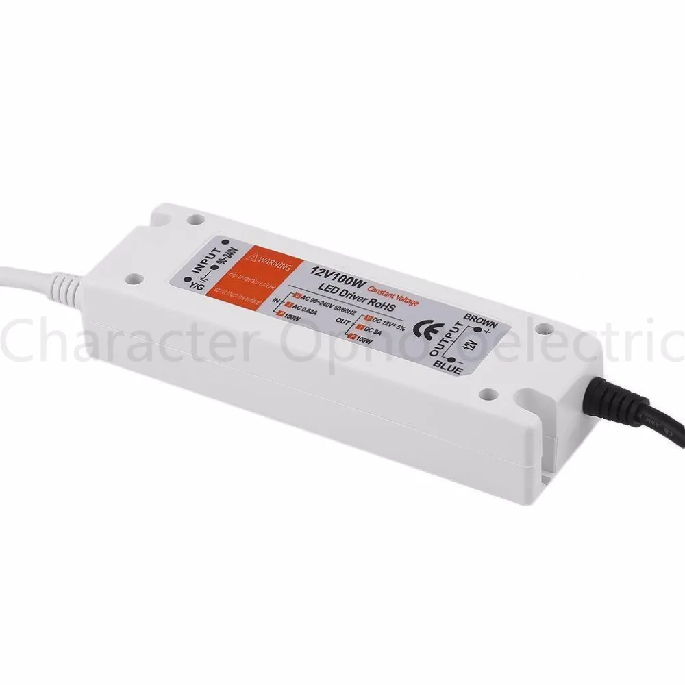 AC 90-240 V Led-treiber 100 Watt Elektronische Lighting Transformers Stromversorgung DC 12 V 8.3A Power versorgung
AC 90-240 V Led-treiber 100 Watt Elektronische Lighting Transformers Stromversorgung DC 12 V 8.3A Power versorgung
