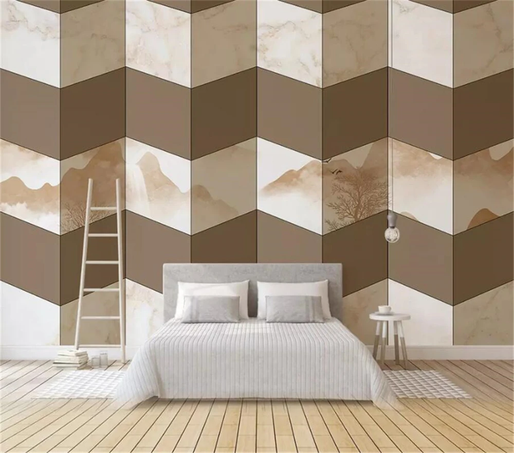 Decorative wallpaper Chinese ink and wash abstract background wall painting
Decorative wallpaper Chinese ink and wash abstract background wall painting