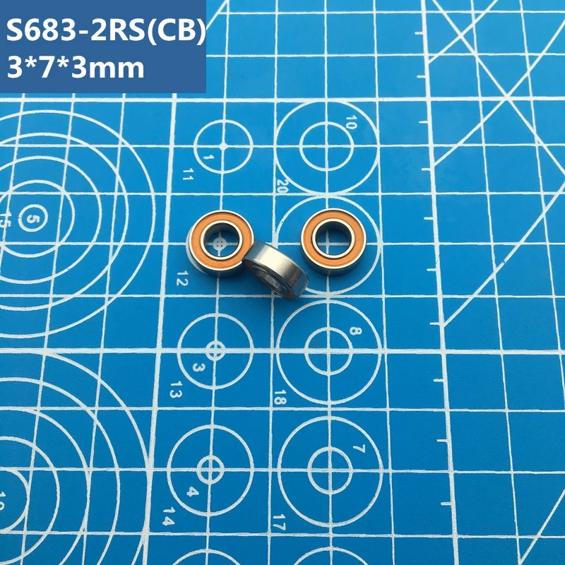 Free Shipping 2pcs high quality S683 2RS CB (3*7*3mm) hybrid ceramic stainless steel ball bearings for fishing vessel S683-2RS
Free Shipping 2pcs high quality S683 2RS CB (3*7*3mm) hybrid ceramic stainless steel ball bearings for fishing vessel S683-2RS