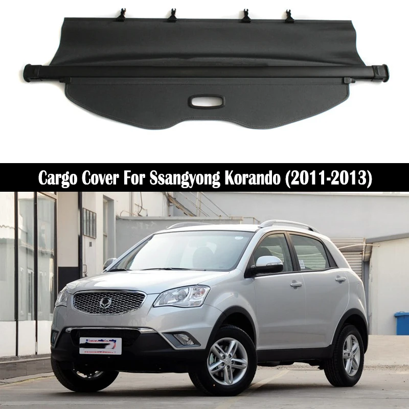 Rear Cargo Cover For Ssangyong Korando 2011.2012.2013 privacy Trunk Screen Security Shield shade Auto Accessories
Rear Cargo Cover For Ssangyong Korando 2011.2012.2013 privacy Trunk Screen Security Shield shade Auto Accessories