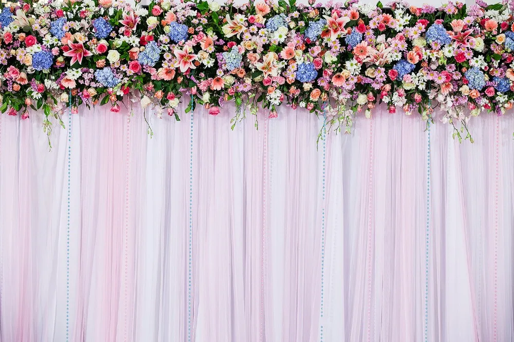 Digital Printing Vinyl Wedding Curtain Backdrop for Photography Printed Pink Blue Flowers Kids Children Photo Studio Backgrounds
Digital Printing Vinyl Wedding Curtain Backdrop for Photography Printed Pink Blue Flowers Kids Children Photo Studio Backgrounds