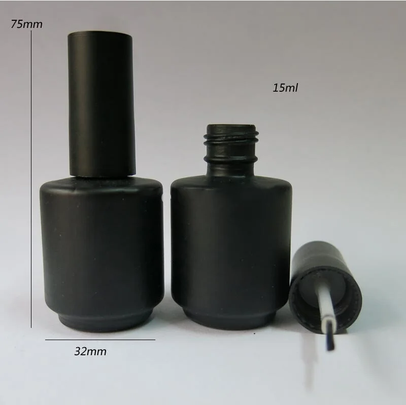 wholesale 100pcs 15ml Black Empty Nail Polish Bottle, 15cc Black nail enamel bottle, 15 ml black glass bottle with brush cap
wholesale 100pcs 15ml Black Empty Nail Polish Bottle, 15cc Black nail enamel bottle, 15 ml black glass bottle with brush cap