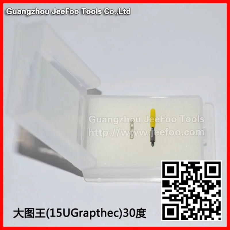30Degree Graphtec CB15U blade cutting plotter blade vinyl ,plotter cutting tools ,Plotter cutting blade A Series
30Degree Graphtec CB15U blade cutting plotter blade vinyl ,plotter cutting tools ,Plotter cutting blade A Series