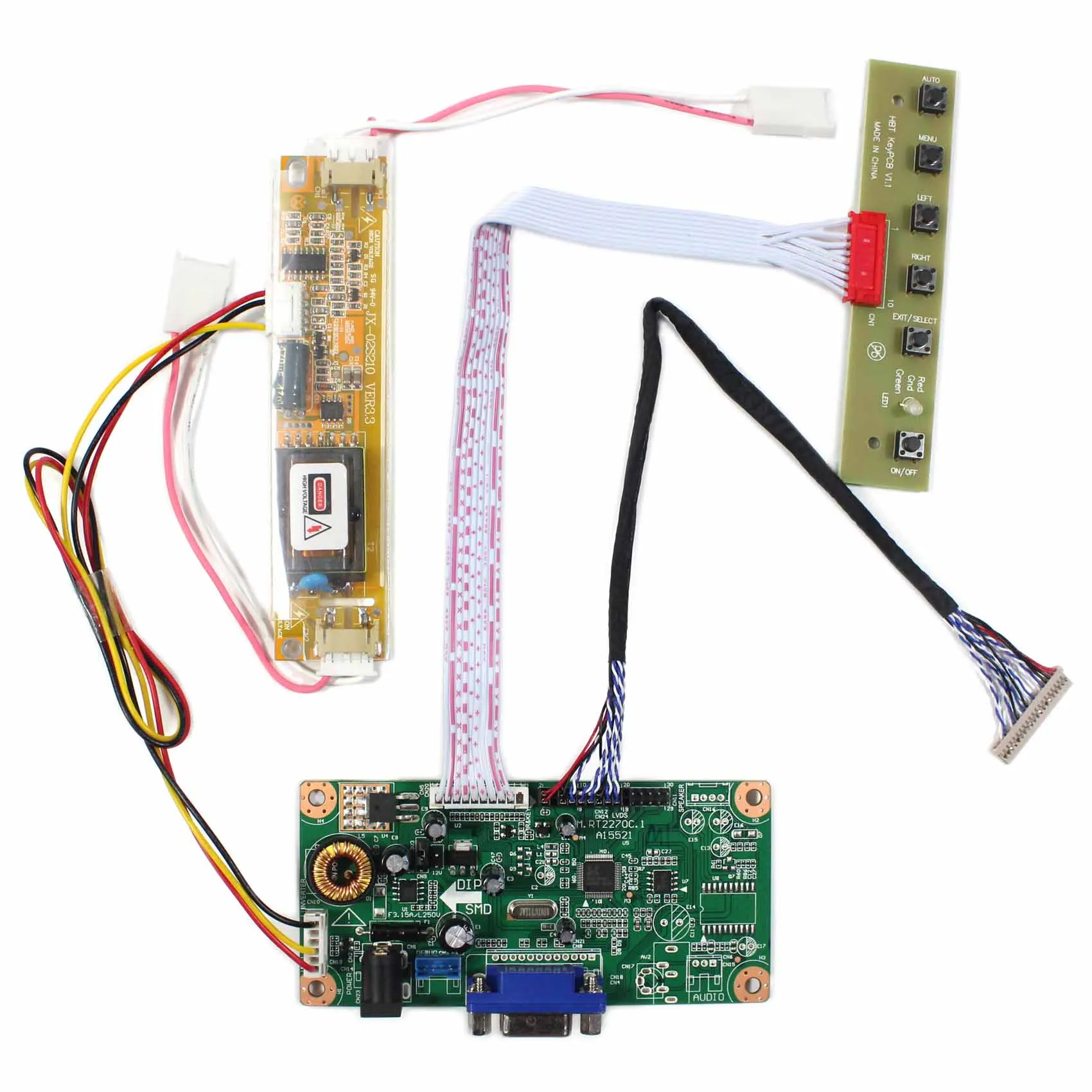 Плата контроллера ЖК-дисплея RT2270, VGA, LQ123K3LG01 для ЖК-экрана 12,3 дюйма 12,3x390
Плата контроллера ЖК-дисплея RT2270, VGA, LQ123K3LG01 для ЖК-экрана 12,3 дюйма 12,3x390