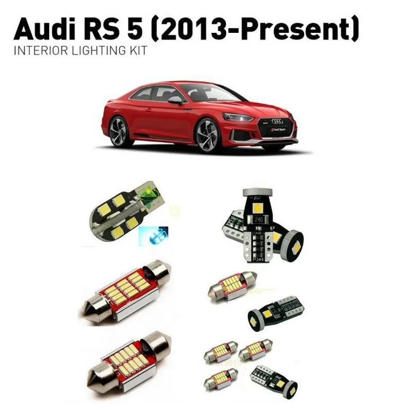 Led interior lights For Audi RS5 2013+ 11pc Led Lights For Cars lighting kit automotive bulbs Canbus
Led interior lights For Audi RS5 2013+ 11pc Led Lights For Cars lighting kit automotive bulbs Canbus