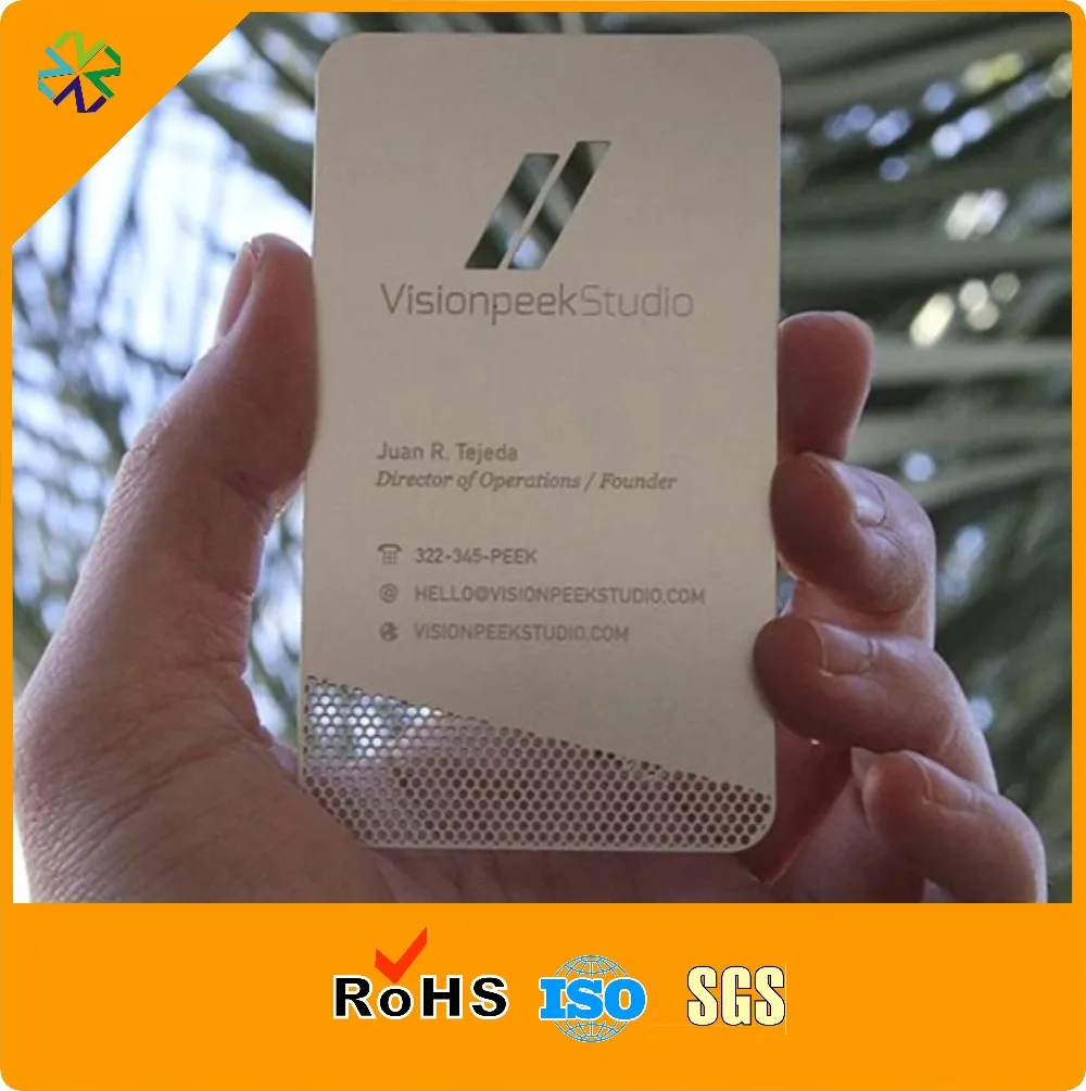88.9*50.8*0.5mm hole cutting out special beautiful steel membership cards manufacture
88.9*50.8*0.5mm hole cutting out special beautiful steel membership cards manufacture