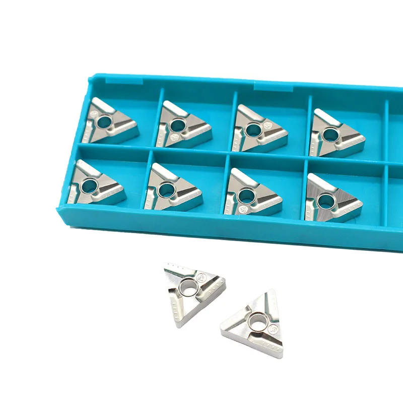 TNMG160408 L VF CT3000 10PCS External Turning Tools Cermet Grade Carbide Insert Lathe Cutter Tool Tokarnyy Turning Insert
TNMG160408 L VF CT3000 10PCS External Turning Tools Cermet Grade Carbide Insert Lathe Cutter Tool Tokarnyy Turning Insert