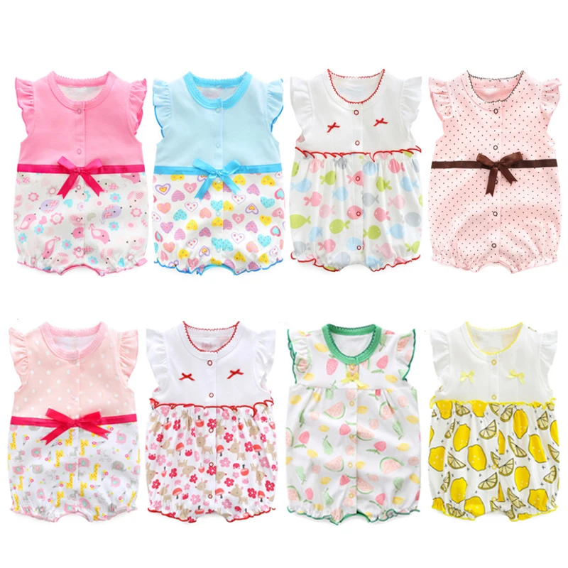 Newborn baby girls clothing summer designer baby clothes girls dress infant romper baby one piece bowknot jumpsuit clothes
Newborn baby girls clothing summer designer baby clothes girls dress infant romper baby one piece bowknot jumpsuit clothes
