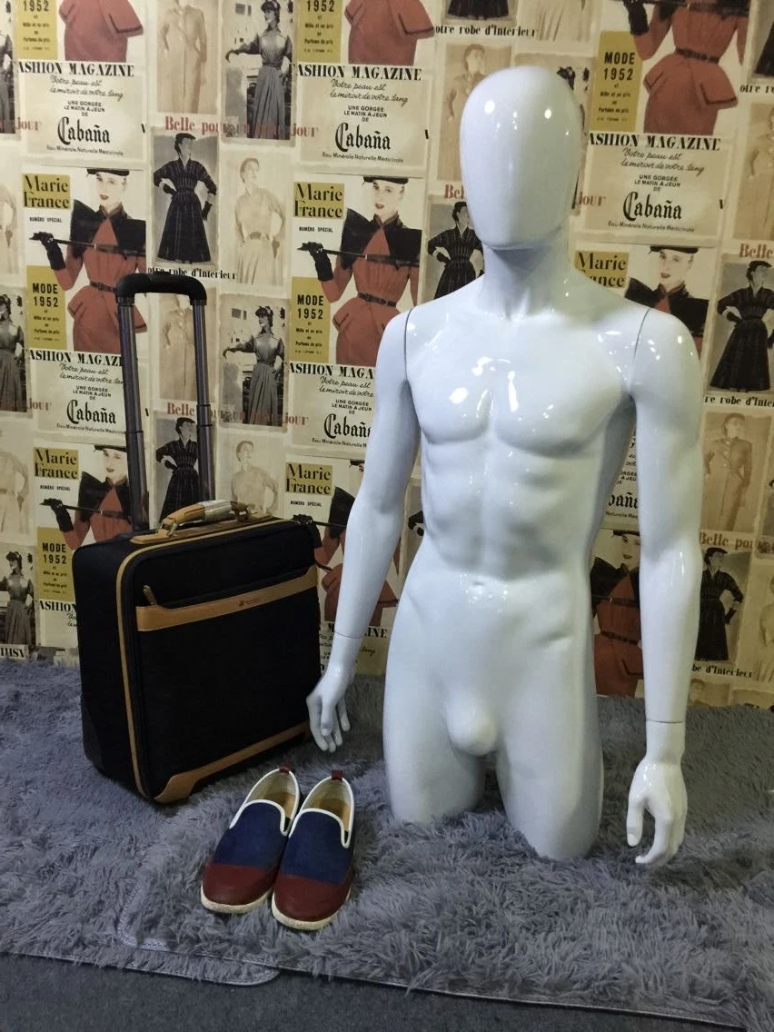 New Arrival Plus Size Fiberglass White Male Mannequin With Head for Clothes Hat Display
New Arrival Plus Size Fiberglass White Male Mannequin With Head for Clothes Hat Display