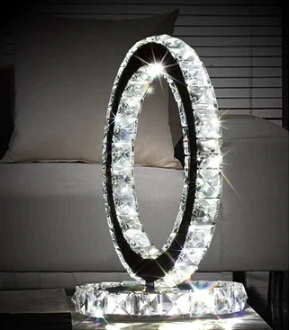 LED Decorative Lamp Luxury Crystal Table Lamp Bedroom Bedside Lamp Living Room Lamp Modern Minimalist Wedding Lighting Fixture
LED Decorative Lamp Luxury Crystal Table Lamp Bedroom Bedside Lamp Living Room Lamp Modern Minimalist Wedding Lighting Fixture