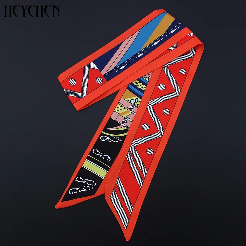 Luxury Brand Geometric Print Skinny Small Bag Twill Silk Scarf Women Fashion Ribbon Head Hair Handle Scarf&Wrap
Luxury Brand Geometric Print Skinny Small Bag Twill Silk Scarf Women Fashion Ribbon Head Hair Handle Scarf&Wrap