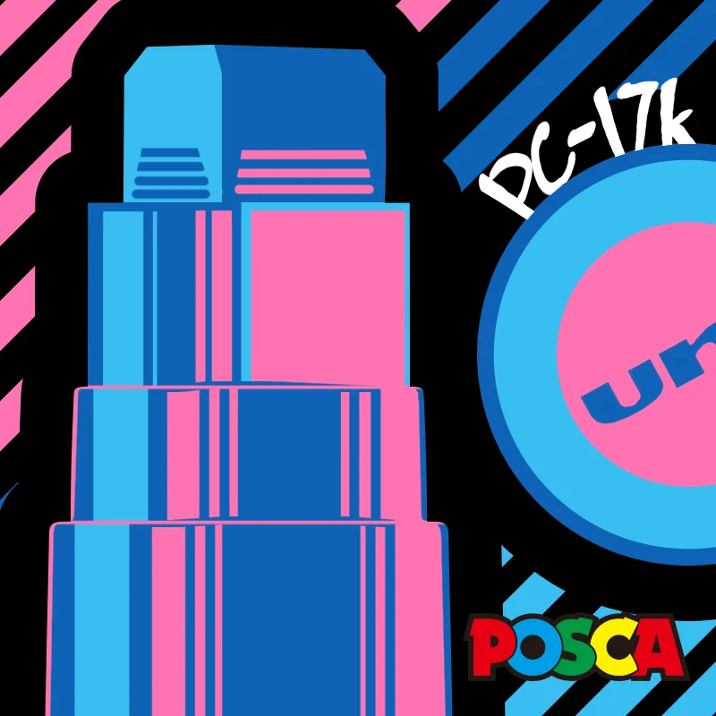 1pcs UNI POSCA Marker | PC-17K POP Poster Water-based Advertising Graffiti Pen Art Supplies Advertising Supplies
1pcs UNI POSCA Marker | PC-17K POP Poster Water-based Advertising Graffiti Pen Art Supplies Advertising Supplies