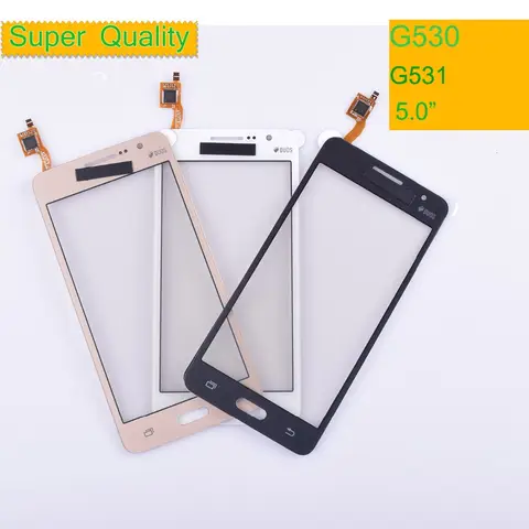 10Pcs/Lot G530 G531 TouchScreen For Samsung Galaxy Grand Prime G531H G531F G530H G530F G5308 Touch Screen Digitizer Panel Sensor