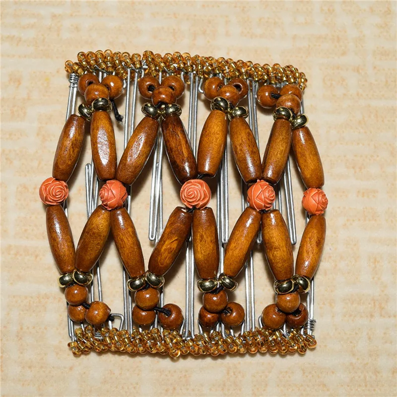 BROWN rosebud flower beads comb girls women lady wedding party best gift magic comb 10 pcs /lot
BROWN rosebud flower beads comb girls women lady wedding party best gift magic comb 10 pcs /lot