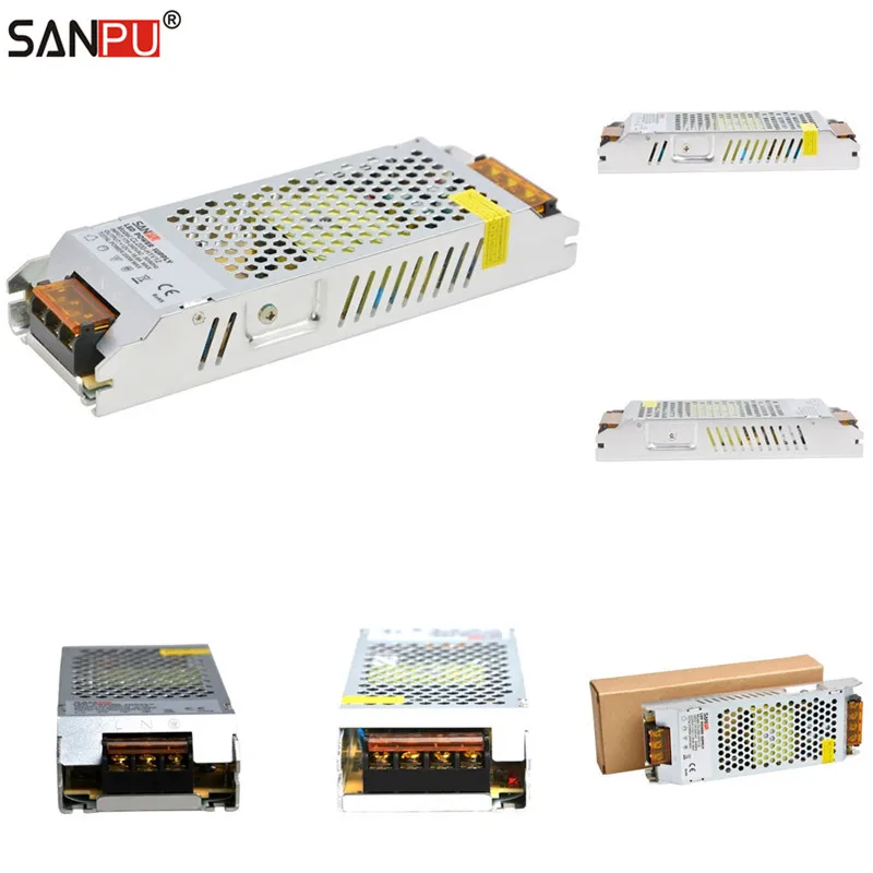 Wholesale SANPU 24 V Power Supplies Units 200 W 8 A LED Drivers AC/DC Lighting Transformers for Indoor LEDs Lights Strips FCL
Wholesale SANPU 24 V Power Supplies Units 200 W 8 A LED Drivers AC/DC Lighting Transformers for Indoor LEDs Lights Strips FCL