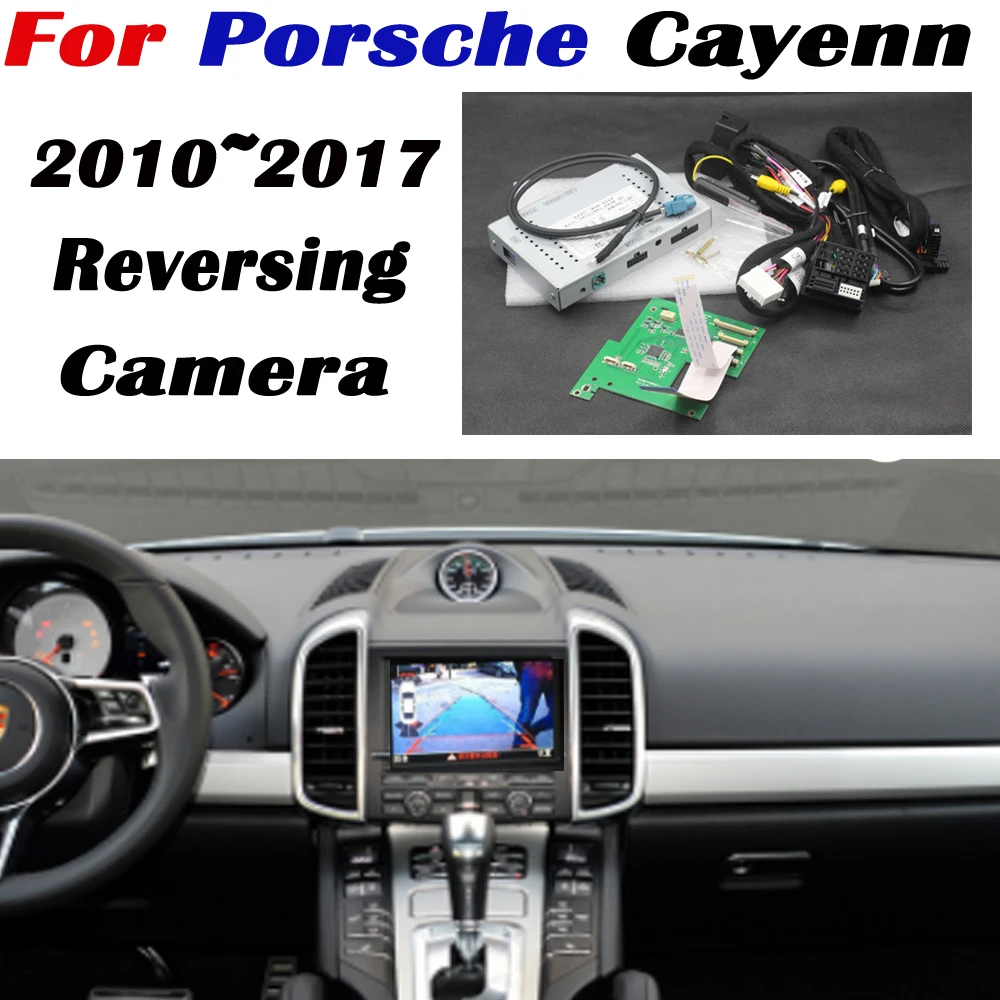 Камера заднего вида для Porsche Cayenn 2010 ~ 2020 подключение оригинального экрана дисплей парковочная камера заднего вида декодер MMI
Камера заднего вида для Porsche Cayenn 2010 ~ 2020 подключение оригинального экрана дисплей парковочная камера заднего вида декодер MMI