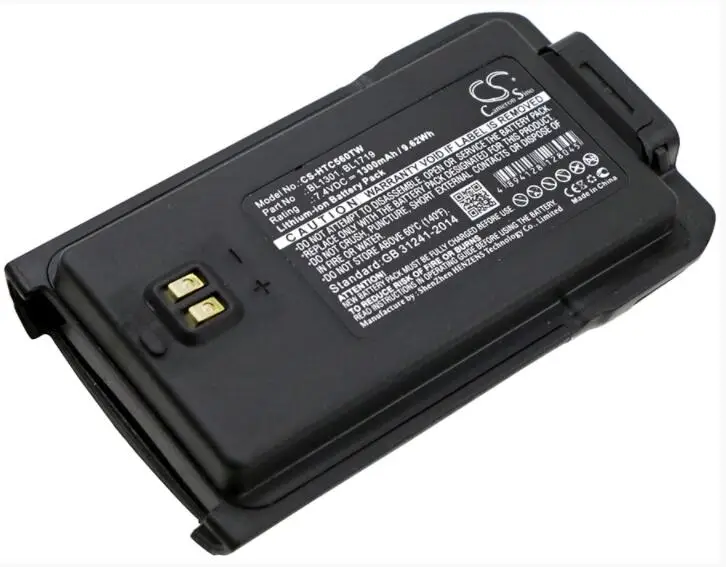 Камерон Sino 1300mah батарея для HYT TC-446S-500 S-518-560-580-585 BL1301 BL1719 двухсторонняя Радио батарея
Камерон Sino 1300mah батарея для HYT TC-446S-500 S-518-560-580-585 BL1301 BL1719 двухсторонняя Радио батарея