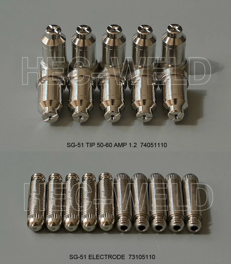 100pcs SG51 Consumables(50 tps+50 electrodes) for 60a inverter DC Air Plasma Cutter Accessories for SG51 cutting torch/gun
100pcs SG51 Consumables(50 tps+50 electrodes) for 60a inverter DC Air Plasma Cutter Accessories for SG51 cutting torch/gun