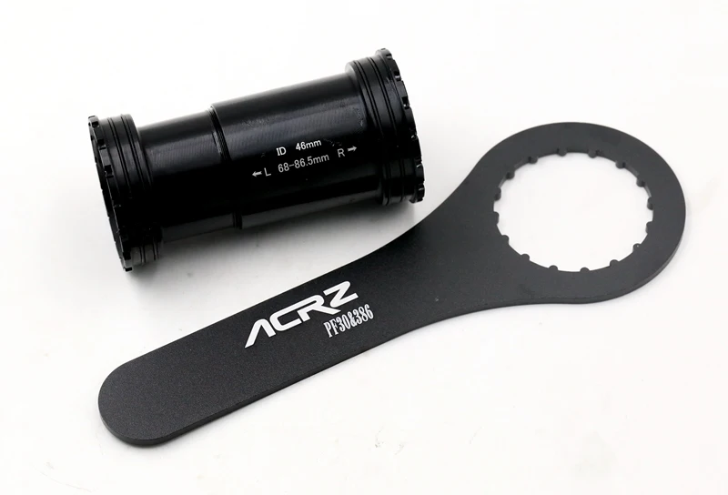 ACRZ-PF30 Interlock Bottom Bracket with Steel, Hybrid Ceramic Bearings, Threaded
ACRZ-PF30 Interlock Bottom Bracket with Steel, Hybrid Ceramic Bearings, Threaded