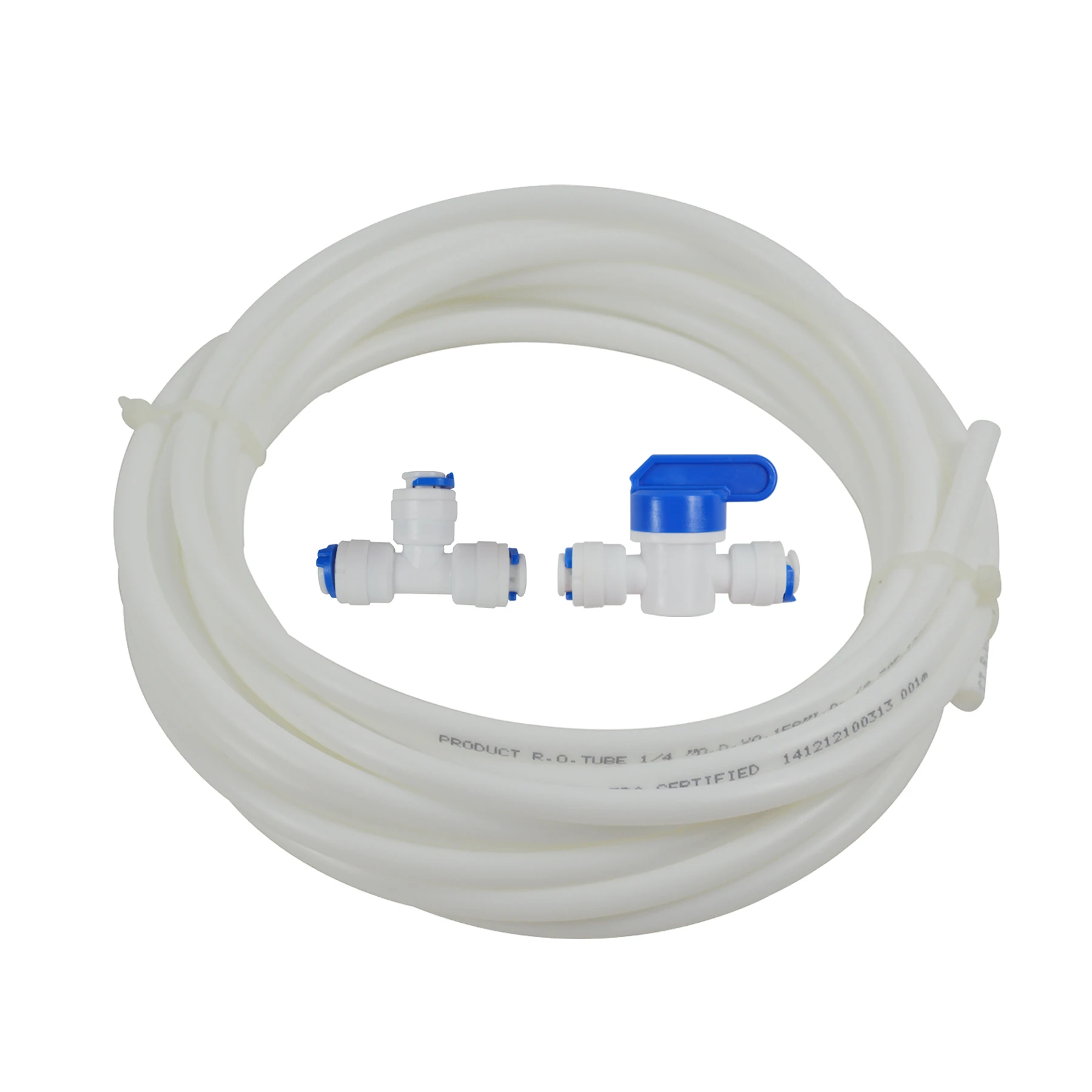 Ice Maker Installation Kit For Standard 1/4" Output Reverse Osmosis Systems, Refrigerator and Water Filters
Ice Maker Installation Kit For Standard 1/4" Output Reverse Osmosis Systems, Refrigerator and Water Filters