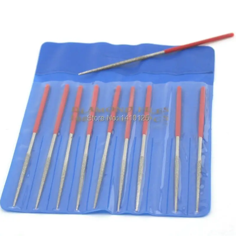10Pcs 4" inch 100MMx2MM ROUND Diamond Coated Needle Saw Files Filing Cutting Carbide Gems Glass Rock Watch Jewelry Repair Tools
10Pcs 4" inch 100MMx2MM ROUND Diamond Coated Needle Saw Files Filing Cutting Carbide Gems Glass Rock Watch Jewelry Repair Tools