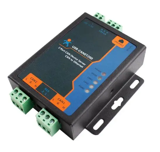 USR-CANET200 Industrial CAN to Etherent Converter Supports CAN to Ethernet/CAN to RS485/ Ethernet to RS485
USR-CANET200 Industrial CAN to Etherent Converter Supports CAN to Ethernet/CAN to RS485/ Ethernet to RS485