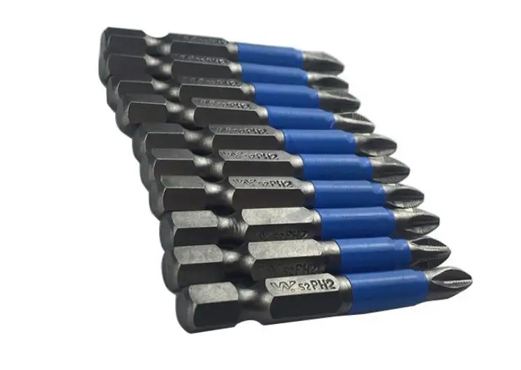 10pcs blue band Cross anti-skid batch PH2 electric screwdriver batch head 50mm 90mm NO.B1436
10pcs blue band Cross anti-skid batch PH2 electric screwdriver batch head 50mm 90mm NO.B1436