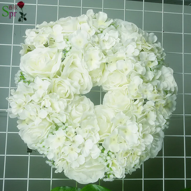 SPR free shipping 40CM DIA. Wedding occasion Rose Flower Wreath ring Party Floral garlands flower Accessories
SPR free shipping 40CM DIA. Wedding occasion Rose Flower Wreath ring Party Floral garlands flower Accessories