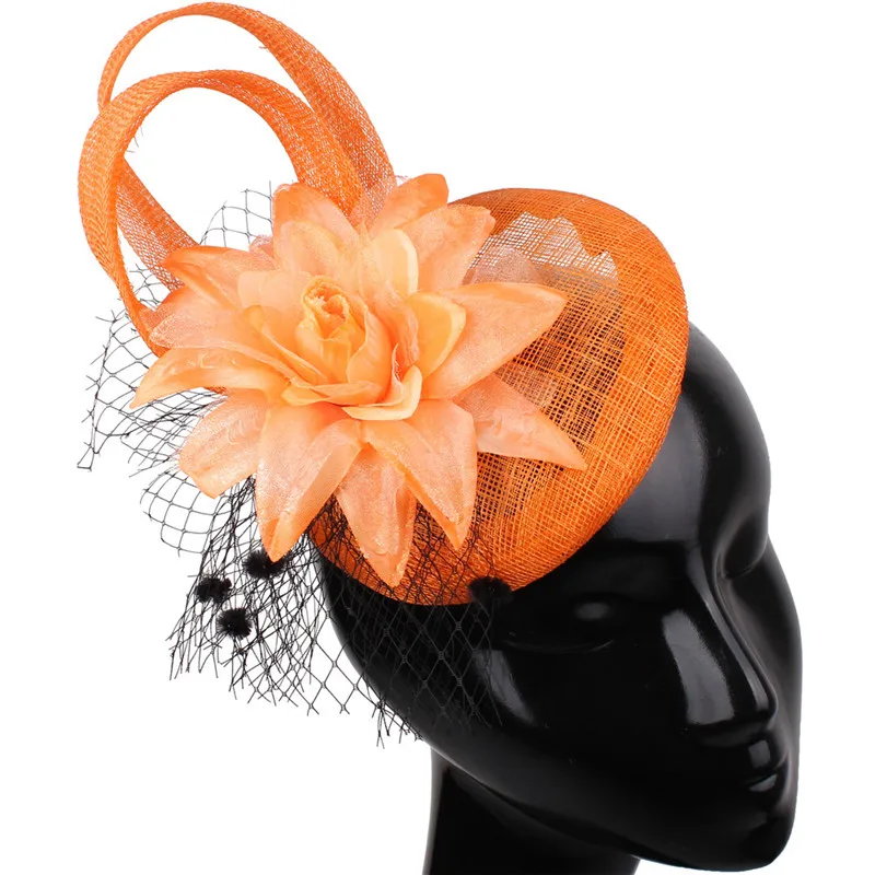 Fashion Fabric Flower Wedding Fascinators Hat Headband Elegants Womens Cocktail Church Millinery Elegant Lady Hair Accessories
Fashion Fabric Flower Wedding Fascinators Hat Headband Elegants Womens Cocktail Church Millinery Elegant Lady Hair Accessories