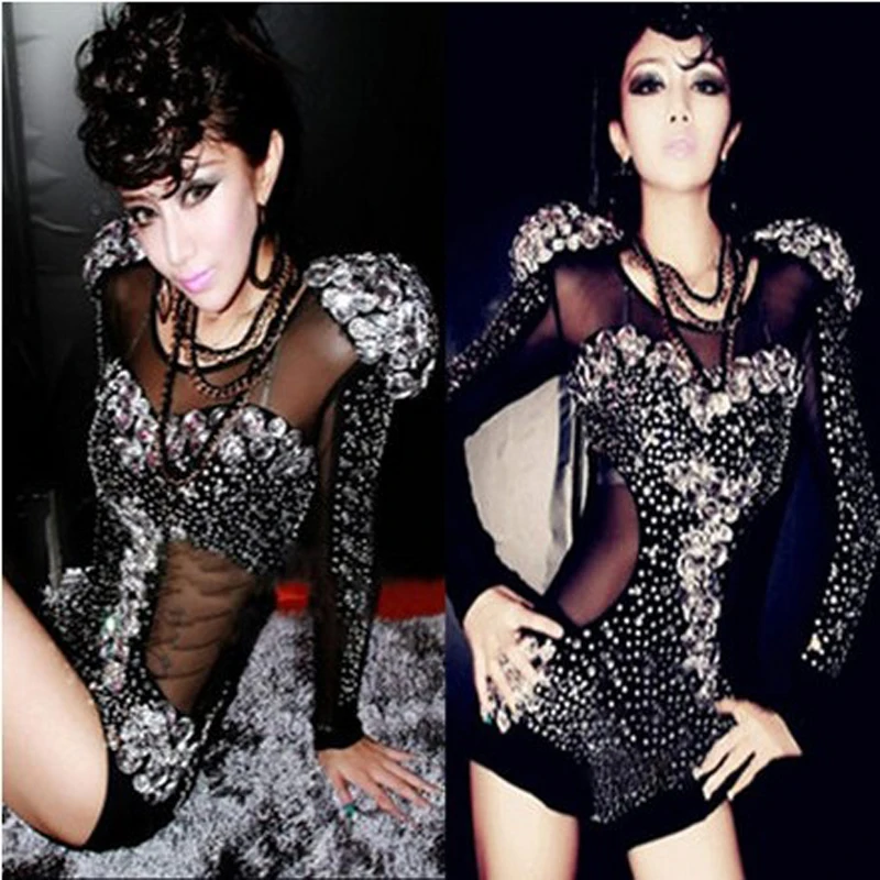 Newest Women Rhinestone Jazz Dance Modern Dance Costume Fashion High Quality Dancing Dress Stage Show Dresses
Newest Women Rhinestone Jazz Dance Modern Dance Costume Fashion High Quality Dancing Dress Stage Show Dresses