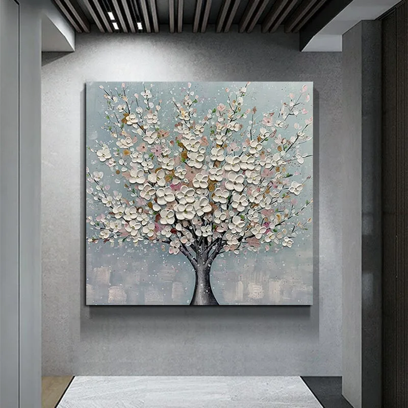 100% Hand Painted Handmade Knife Flower Landscape Abstract Oil Painting Canvas Wall Pictures For Living Bedroom Room Large Size
100% Hand Painted Handmade Knife Flower Landscape Abstract Oil Painting Canvas Wall Pictures For Living Bedroom Room Large Size