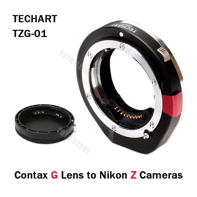 TECHART TZG-01 G-NZ Lens Adapter for Contax G Lens to Nikon Z Z6 Z7 Z50 Z6II Z7II ZFC Camera Adapter Mount
TECHART TZG-01 G-NZ Lens Adapter for Contax G Lens to Nikon Z Z6 Z7 Z50 Z6II Z7II ZFC Camera Adapter Mount