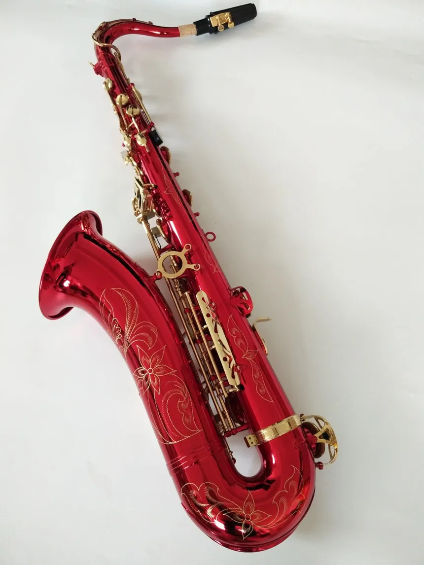 Real Musical Instrument Suzuki Bb Tenor High Quality Saxophone Brass Body Golden Red Gold Key Sax With Mouthpiece
Real Musical Instrument Suzuki Bb Tenor High Quality Saxophone Brass Body Golden Red Gold Key Sax With Mouthpiece