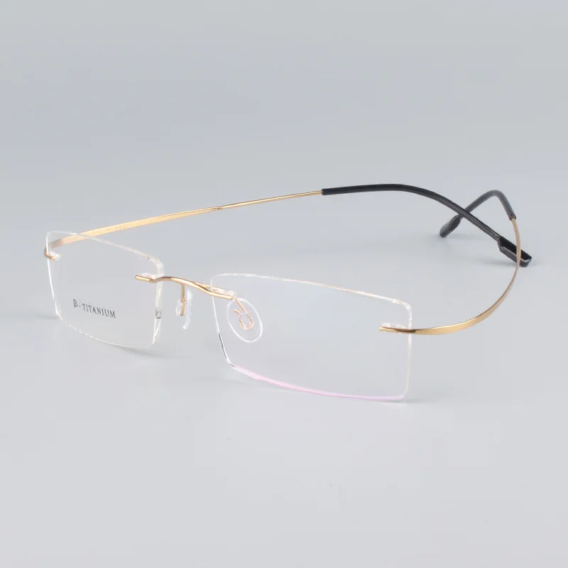 Titanium Rimless Glasses Men Prescription Eyeglasses Frame Women Ultralight Myopia Optical Frameless Korean Eyewear
Titanium Rimless Glasses Men Prescription Eyeglasses Frame Women Ultralight Myopia Optical Frameless Korean Eyewear