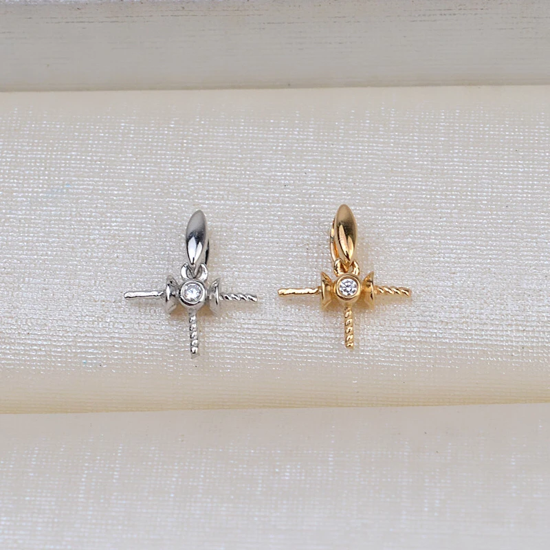 18K White Yellow Gold Pendant Mountings Parts Settings AU750 Jewelry Findings for Pearls Coral Agate Crystal Beads Crystal
18K White Yellow Gold Pendant Mountings Parts Settings AU750 Jewelry Findings for Pearls Coral Agate Crystal Beads Crystal