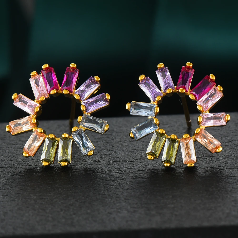 GODKI Fireworks Trendy Luxury Stackable Stud Earrings For Women Wedding Cubic Zircon CZ Dubai Bridal Earring Bohemia Hot 2021
GODKI Fireworks Trendy Luxury Stackable Stud Earrings For Women Wedding Cubic Zircon CZ Dubai Bridal Earring Bohemia Hot 2021