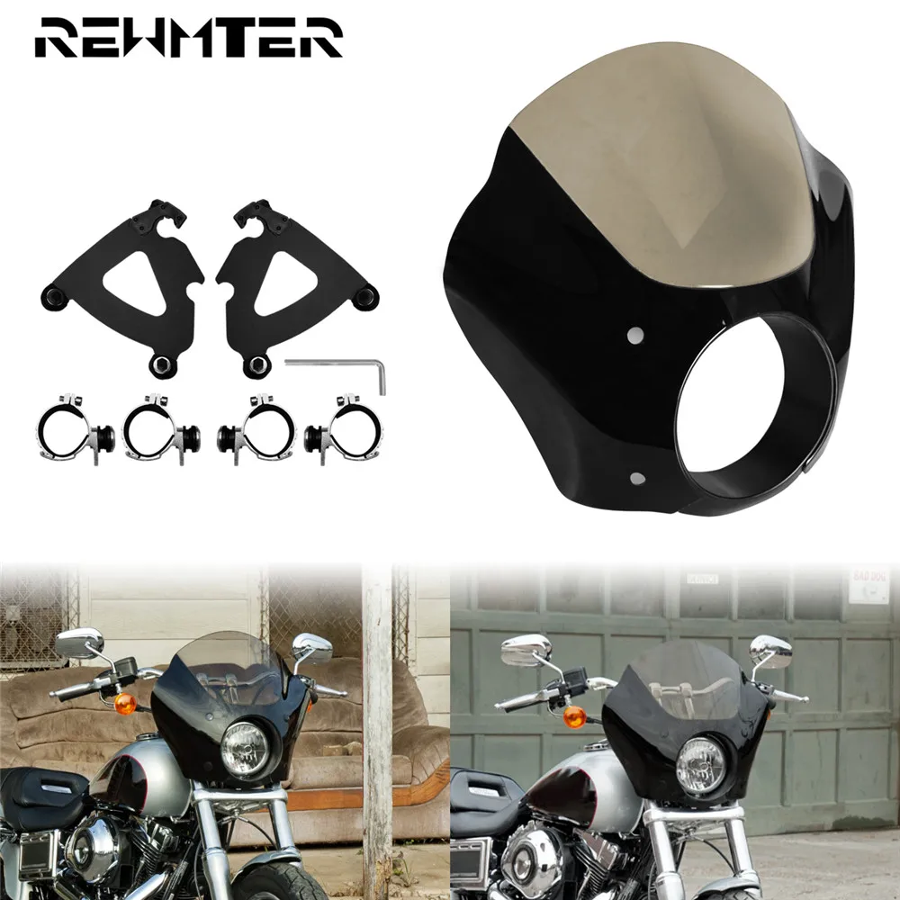 Motorcycle Gauntlet Headlight Fairing & Lock Mount Kit For Harley Dyna Super Glide Custom FXDC 2006-2014 Super Glide FXD 06-10
Motorcycle Gauntlet Headlight Fairing & Lock Mount Kit For Harley Dyna Super Glide Custom FXDC 2006-2014 Super Glide FXD 06-10