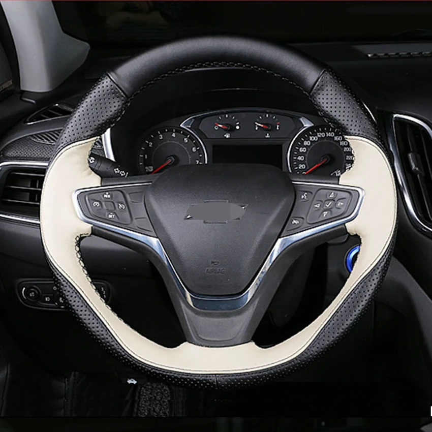 DIY Genuine leather Car Steering Wheel Cover for Chevrolet Explorer 2017 2018 Malibu XL 2016 2017 Buick Velite 5 Car accessories
DIY Genuine leather Car Steering Wheel Cover for Chevrolet Explorer 2017 2018 Malibu XL 2016 2017 Buick Velite 5 Car accessories