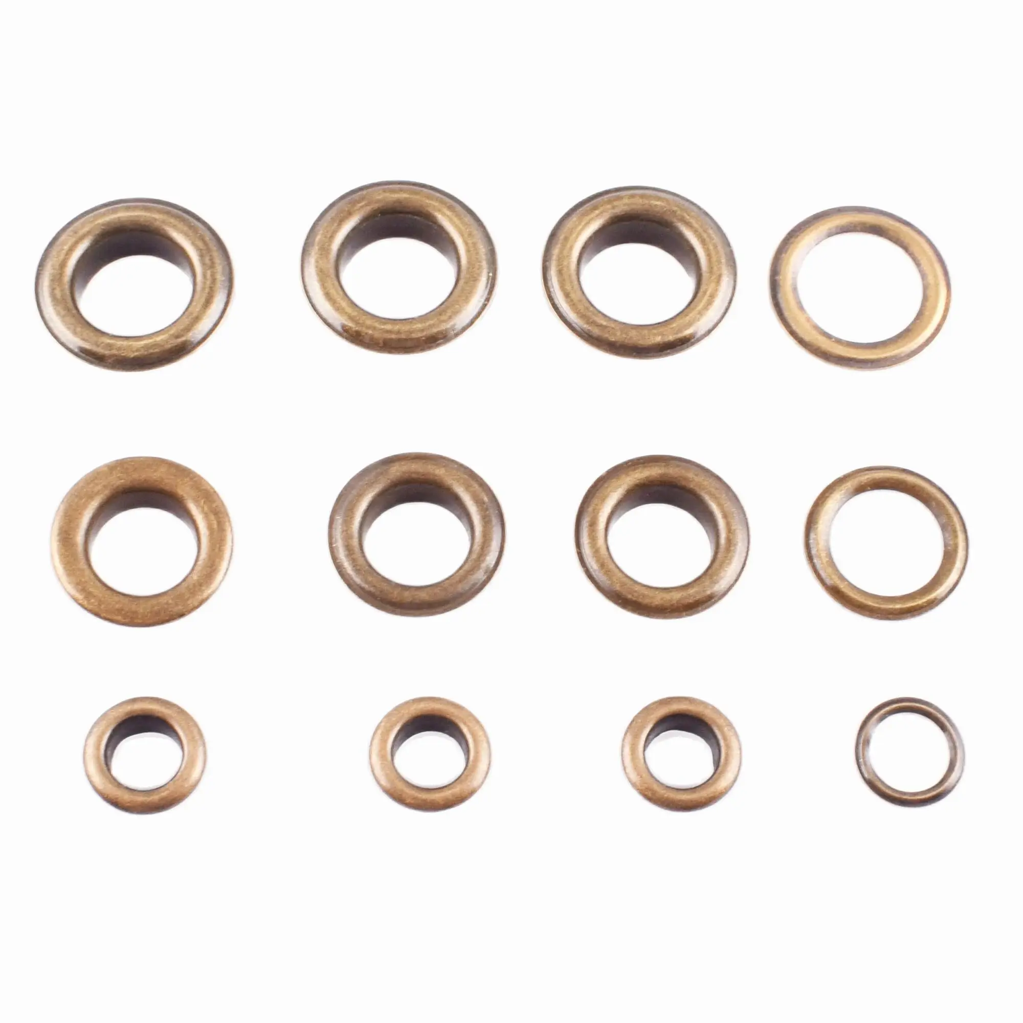 Antique Bronze Grommets Eyelets with Washers Sewing Decorative Round Eyelet for Leather DIY Crafts 9/16" 1/2" 5/16" 100pcs
Antique Bronze Grommets Eyelets with Washers Sewing Decorative Round Eyelet for Leather DIY Crafts 9/16" 1/2" 5/16" 100pcs