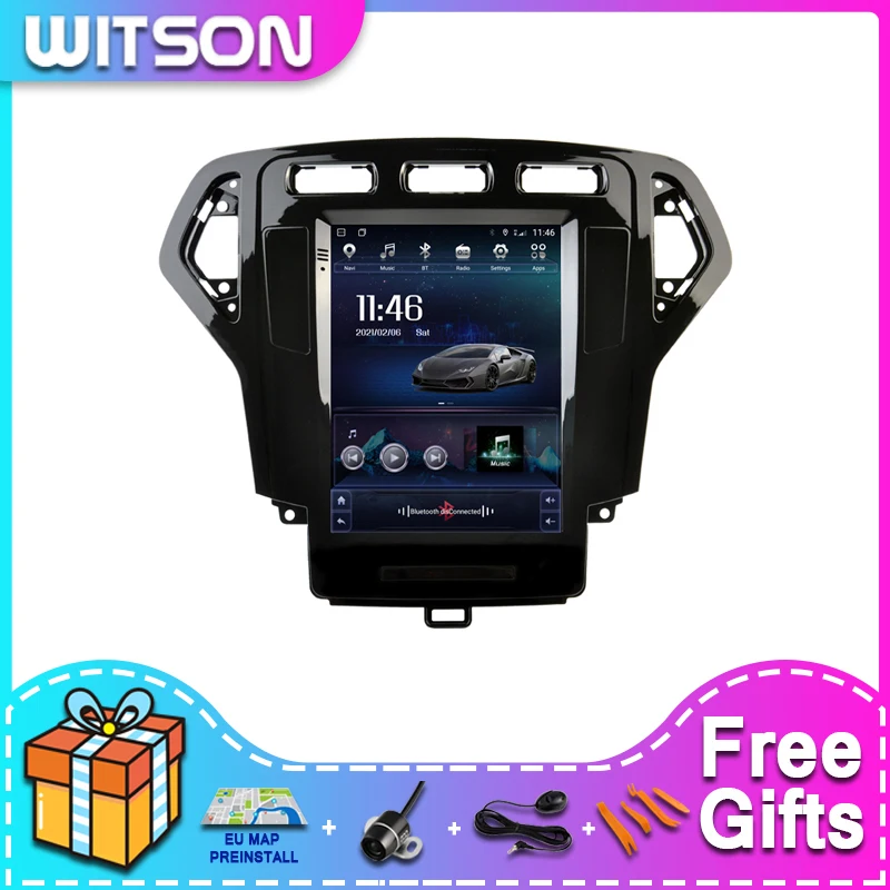 WITSON TESLA вертикальный экран Android 11 автомобильный DVD-плеер для 2007-2010 Ford Mondeo 4G RAM 64 ROM мультимедийный плеер для автомобиля
WITSON TESLA вертикальный экран Android 11 автомобильный DVD-плеер для 2007-2010 Ford Mondeo 4G RAM 64 ROM мультимедийный плеер для автомобиля