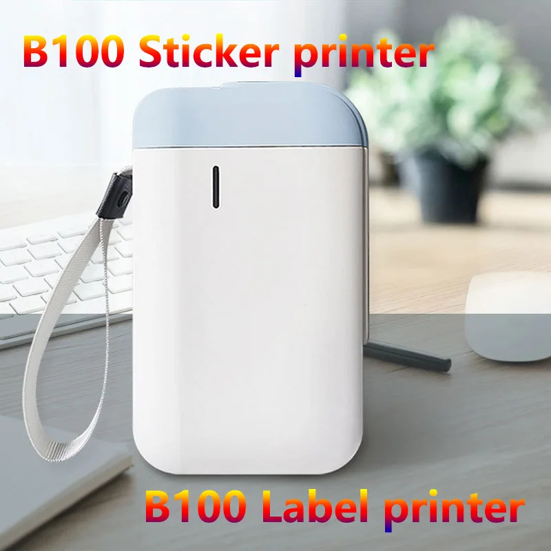 GP-B100 Wireless label printer Bluetooth mini label printer Portable Pocket Label Printer Fast Printer Home Use Office Sticker
GP-B100 Wireless label printer Bluetooth mini label printer Portable Pocket Label Printer Fast Printer Home Use Office Sticker