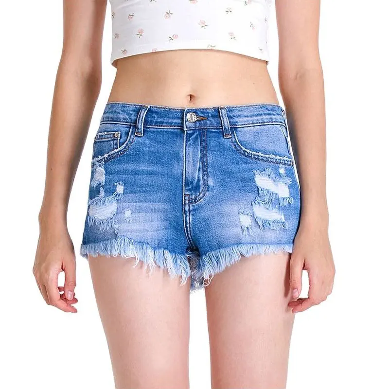 Summer Sexy Stretch Denim Women's Shorts High Waist Tassels Frayed Casual Beach Shorts
Summer Sexy Stretch Denim Women's Shorts High Waist Tassels Frayed Casual Beach Shorts