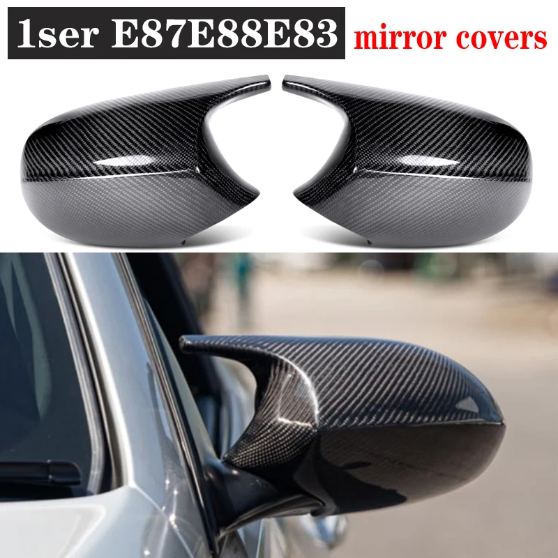 For BMW 1 Series E81 E87 E83 E82 120 Upgrade Shells Rearview Cap High-quality Real Carbon fiber rear view mirror case cover
For BMW 1 Series E81 E87 E83 E82 120 Upgrade Shells Rearview Cap High-quality Real Carbon fiber rear view mirror case cover