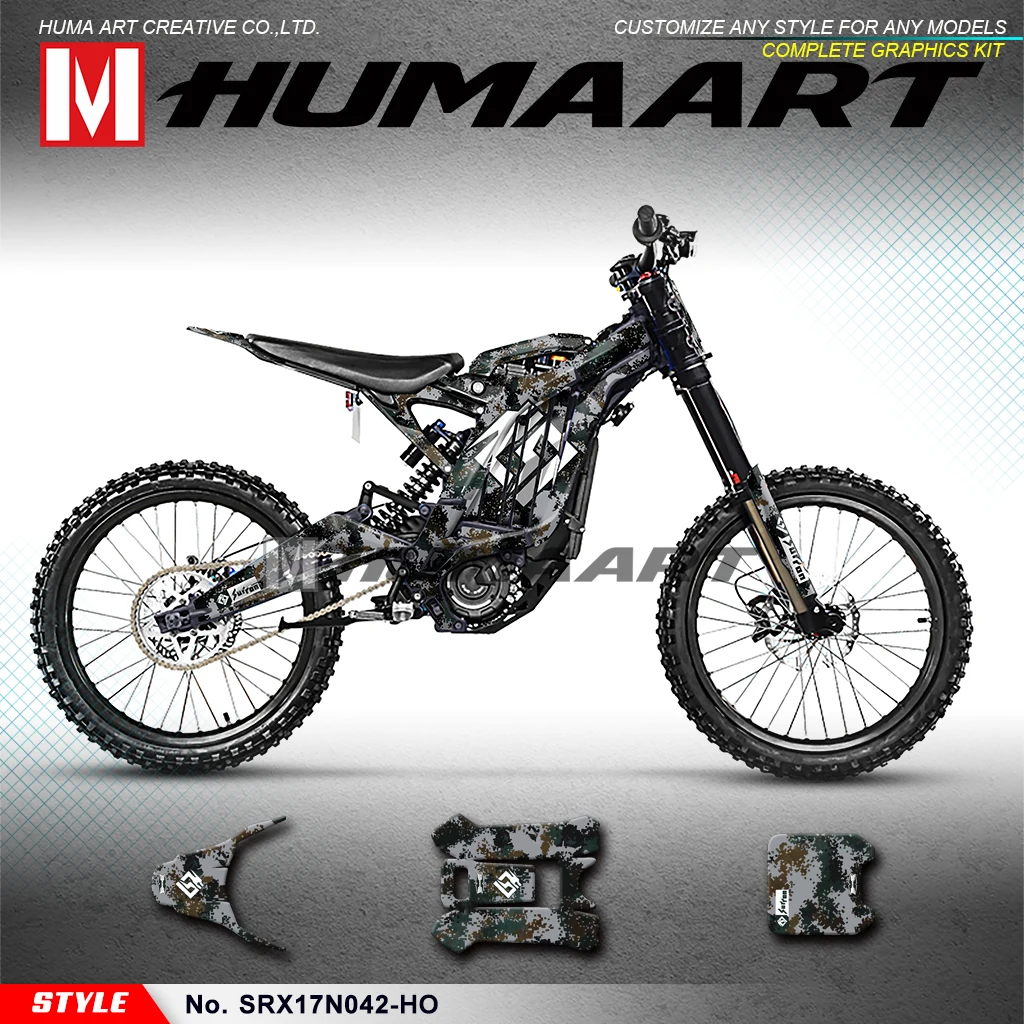 HUMARRT Motorcycle Graphics Stickers Vinyl Wrap for Sur-Ron Light Bee X S Electric Bike, Style No. SRX17N042-HO, Camouflage
HUMARRT Motorcycle Graphics Stickers Vinyl Wrap for Sur-Ron Light Bee X S Electric Bike, Style No. SRX17N042-HO, Camouflage